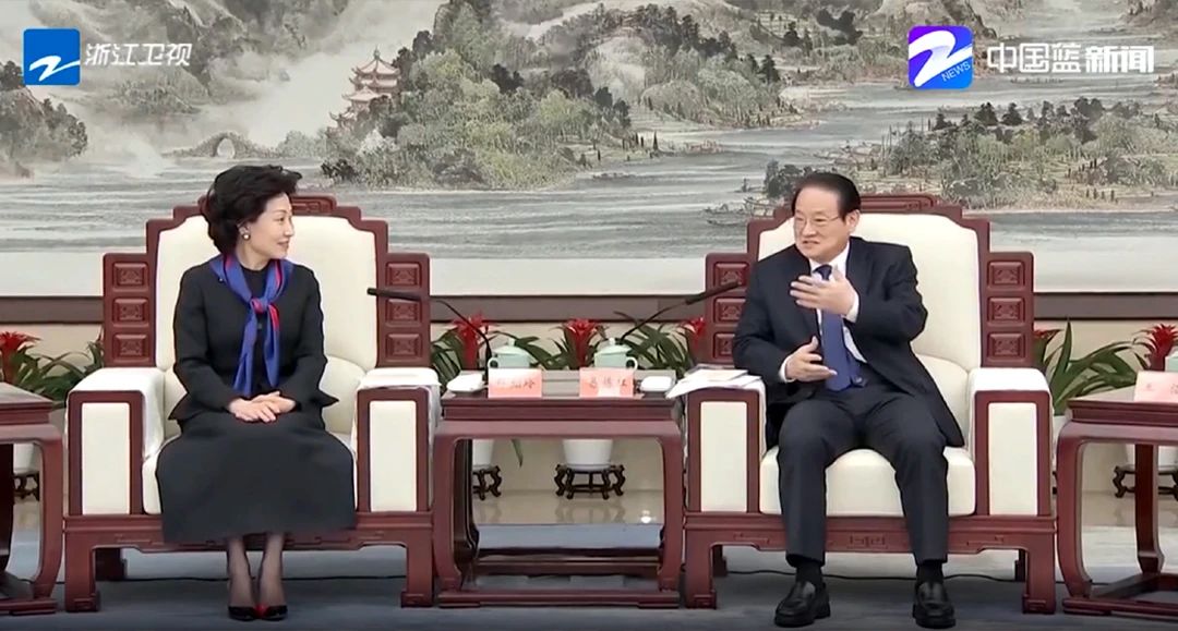 易煉紅率浙江省主要領(lǐng)導(dǎo)會見港區(qū)省級政協(xié)委員聯(lián)誼會參訪團一行