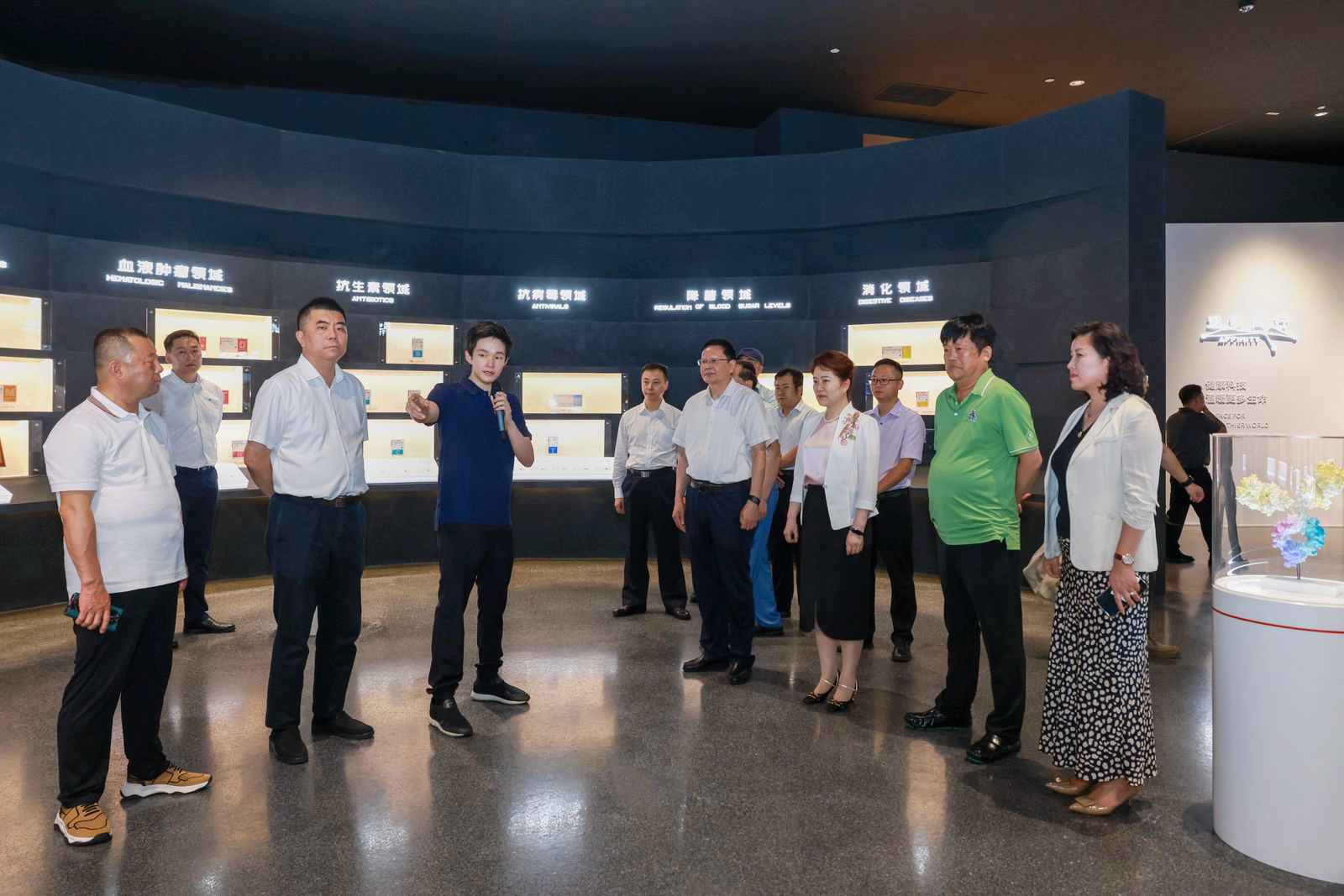 陜西江蘇工商聯(lián)領導到訪正大天晴